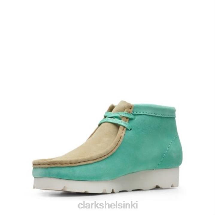 viherminttu clarks wallabee yl Clarks naiset 2DHN3960 viherminttu