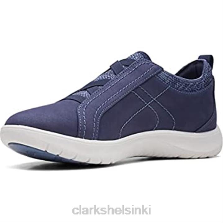 clarks naisten adella trace oxford flat tumma laivastonsininen tekstiili Clarks naiset 2DHN2650 tumma laivastonsininen tekstiili