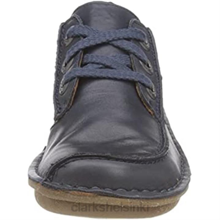 laivastonsininen nahka clarks naisten hauska ny dream oxford Clarks naiset 2DHN520