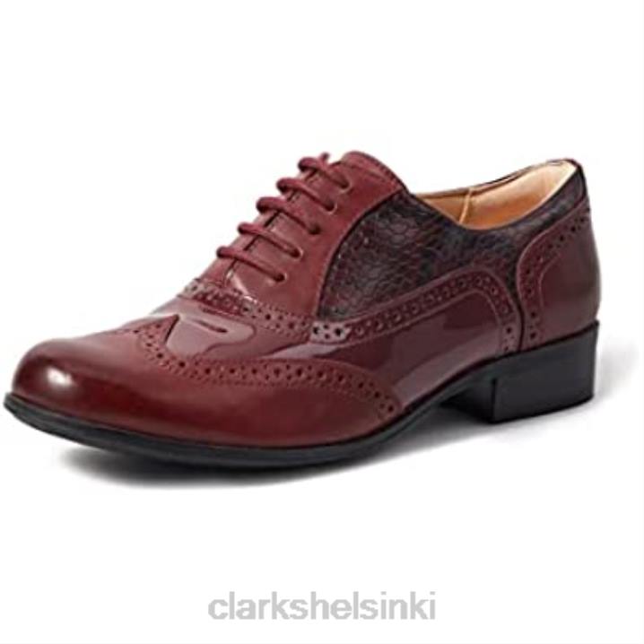 merlot clarks naisten hamble tammi oxford Clarks naiset 2DHN2872 merlot