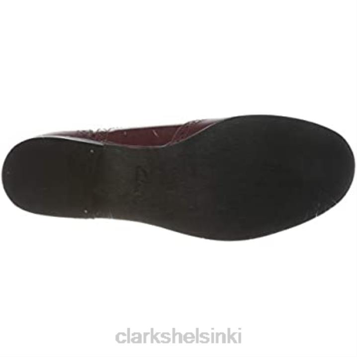 merlot clarks naisten hamble tammi oxford Clarks naiset 2DHN2872 merlot