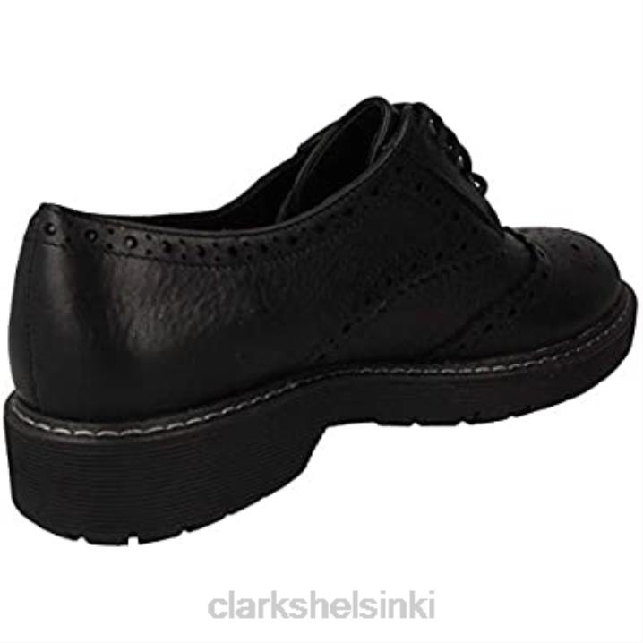 musta clarks naisten witcombe dawn oxfords Clarks naiset 2DHN1384 musta