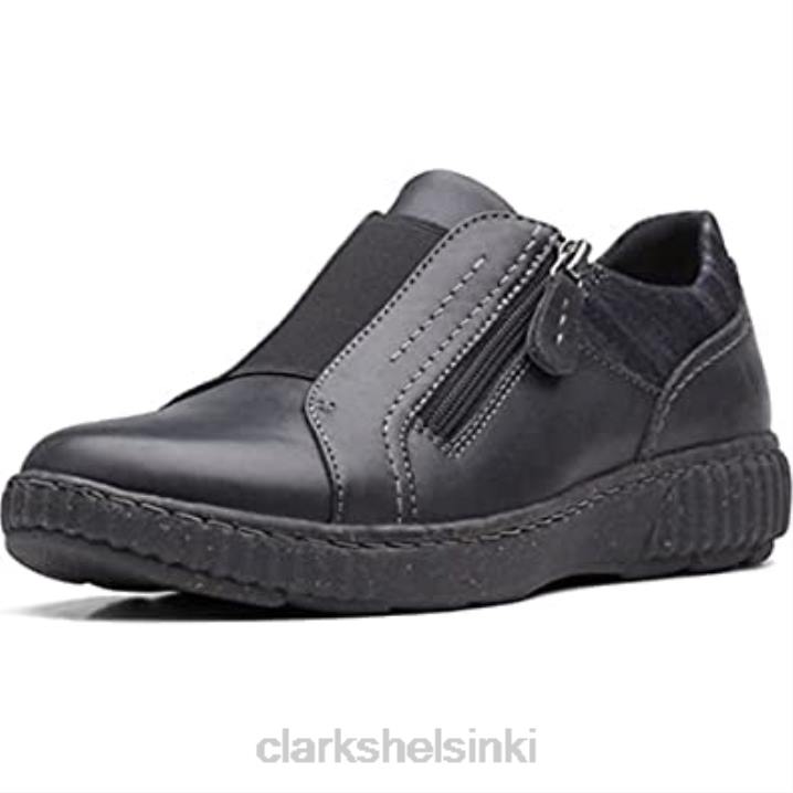 musta nahka clarks naisten caroline cove oxford Clarks naiset 2DHN107 musta nahka