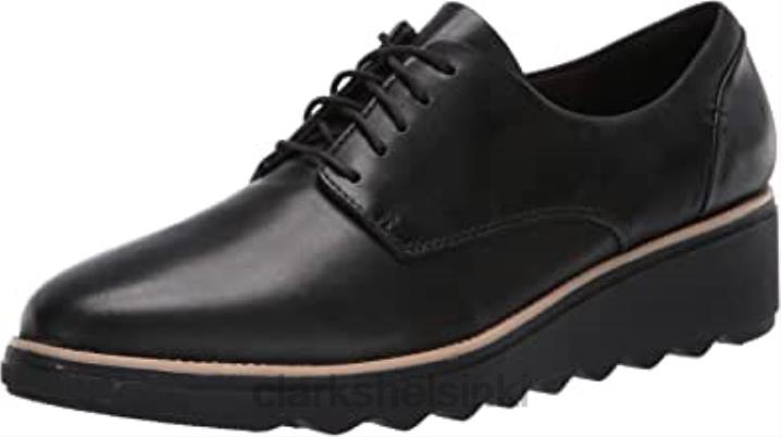 musta nahka naisten sharon noel oxford clarks Clarks naiset 2DHN1140 musta nahka