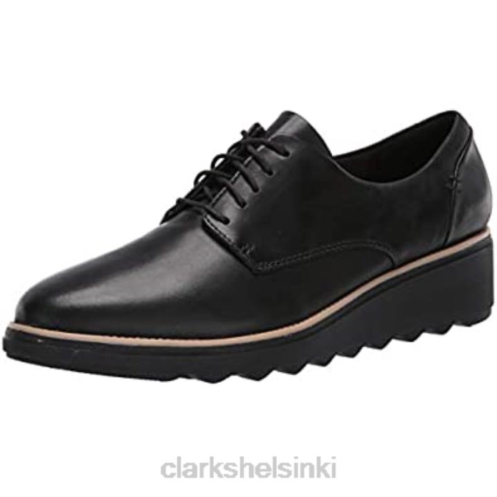 musta nahka naisten sharon noel oxford clarks Clarks naiset 2DHN1140 musta nahka