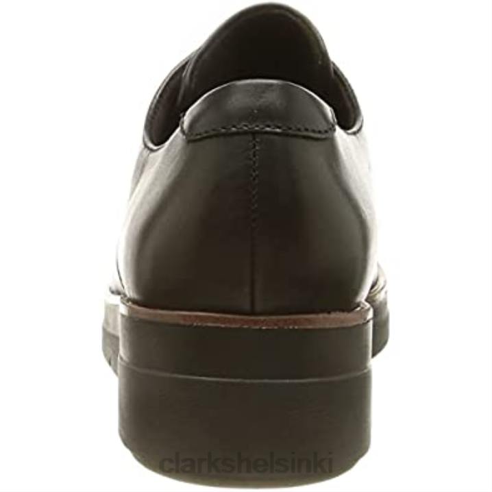 musta nahkainen clarks naisten shayllace oxford Clarks naiset 2DHN1184