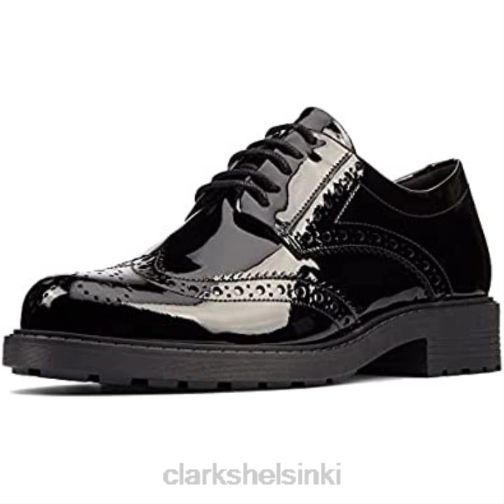 naisten orinoco 2 limit oxford clarks musta pat Clarks naiset 2DHN149
