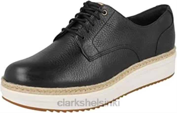 naisten tietääle rhea oxford clarks rhea musta nahka Clarks naiset 2DHN319 rhea musta nahka