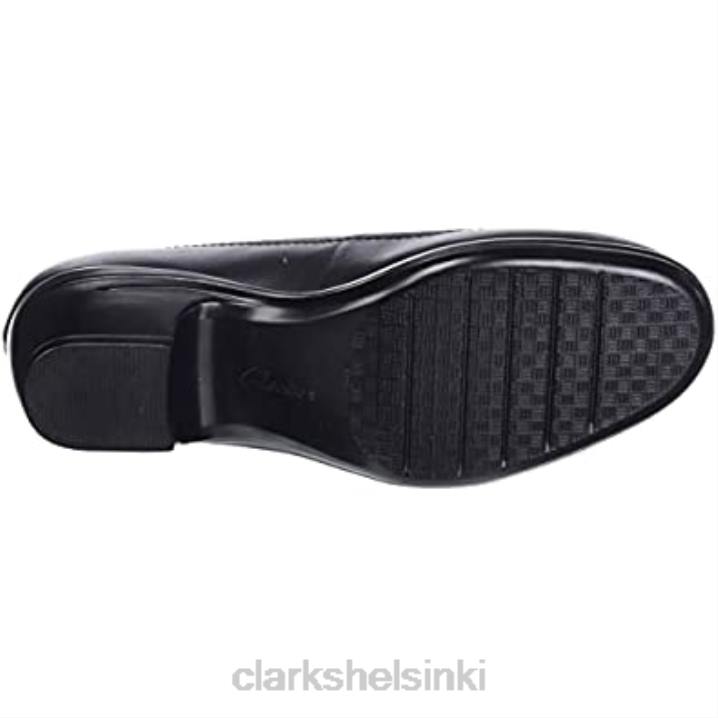 clarks black naisten Emily belle -pumppu Clarks naiset 2DHN1545 musta nahka