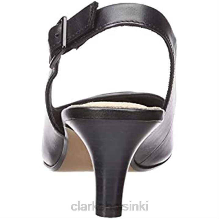 clarks naisten linvale emmy pumppu musta nahka synteettinen Clarks naiset 2DHN266 musta synteettinen nahka