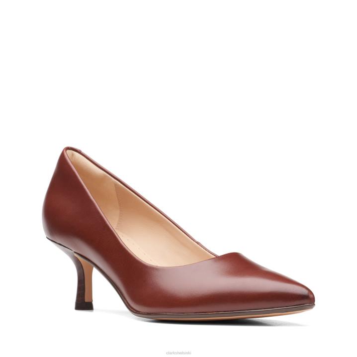 clarks violetti 55 rae british tan lea Clarks naiset 2DHN3090 brittiläinen rusketus lea