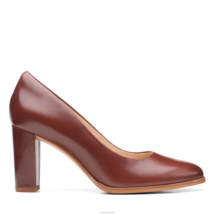 kaylcara 2 british tan lea clarks Clarks naiset 2DHN3142 brittiläinen rusketus lea