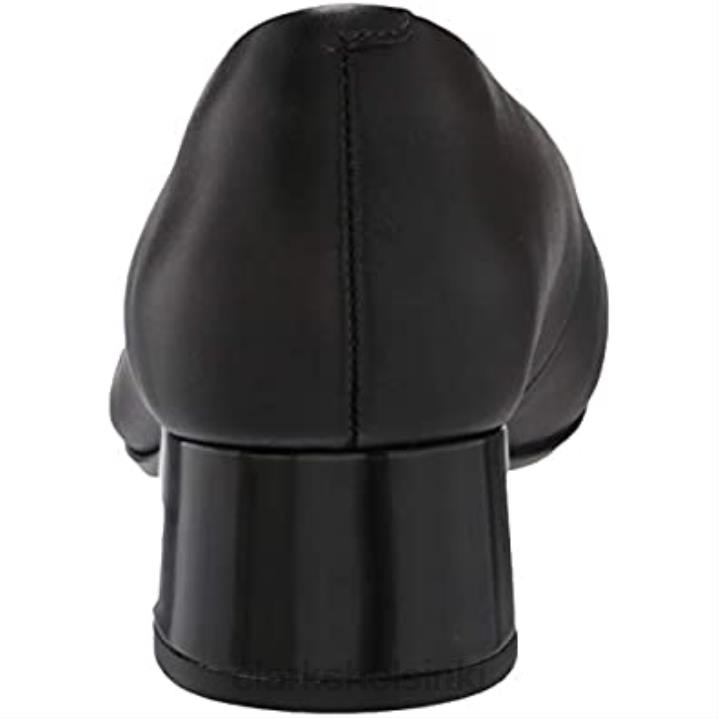 naisten marilyn sara pumppu mustat nahkaiset synteettiset yhdistelmäklarit Clarks naiset 2DHN494 musta nahkainen synteettinen yhdistelmä