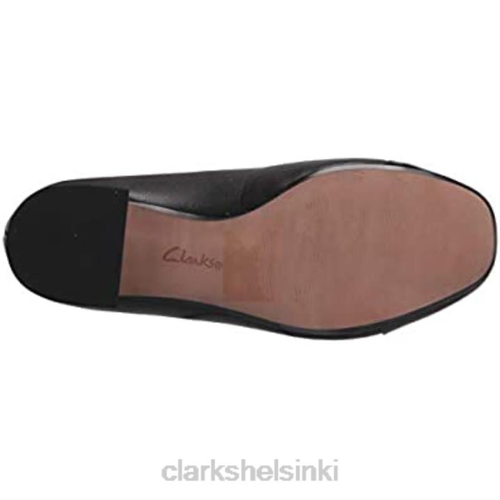naisten marilyn sara pumppu mustat nahkaiset synteettiset yhdistelmäklarit Clarks naiset 2DHN494 musta nahkainen synteettinen yhdistelmä