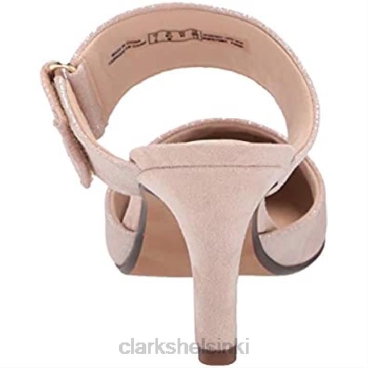 pölyinen ruusu korko nahka clarks naisten illeana päivänkakkara pumppu Clarks naiset 2DHN2368