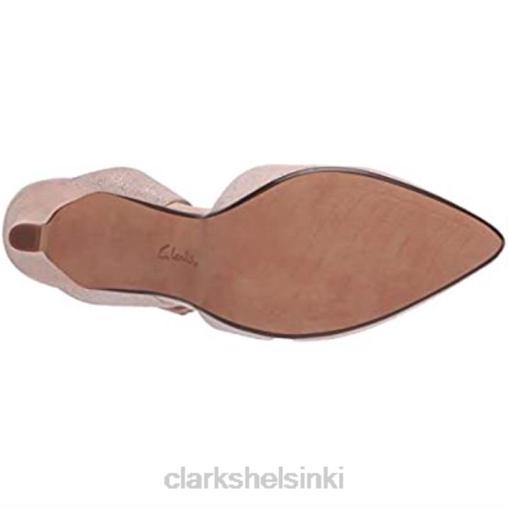pölyinen ruusu korko nahka clarks naisten illeana päivänkakkara pumppu Clarks naiset 2DHN2368