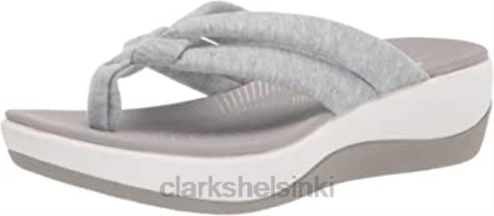 Naisten arla kaylie varvastossut harmaat tekstiiliklarkit Clarks naiset 2DHN710 harmaa tekstiili