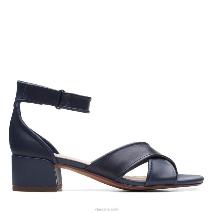 clarks caroleigh rise laivastonsininen nahka Clarks naiset 2DHN3402 laivastonsininen nahka