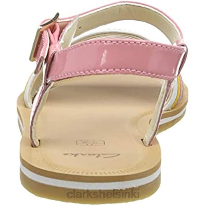 clarks moniväriset naisten finch stride y sling back sandaalit Clarks naiset 2DHN889 monivärinen lea