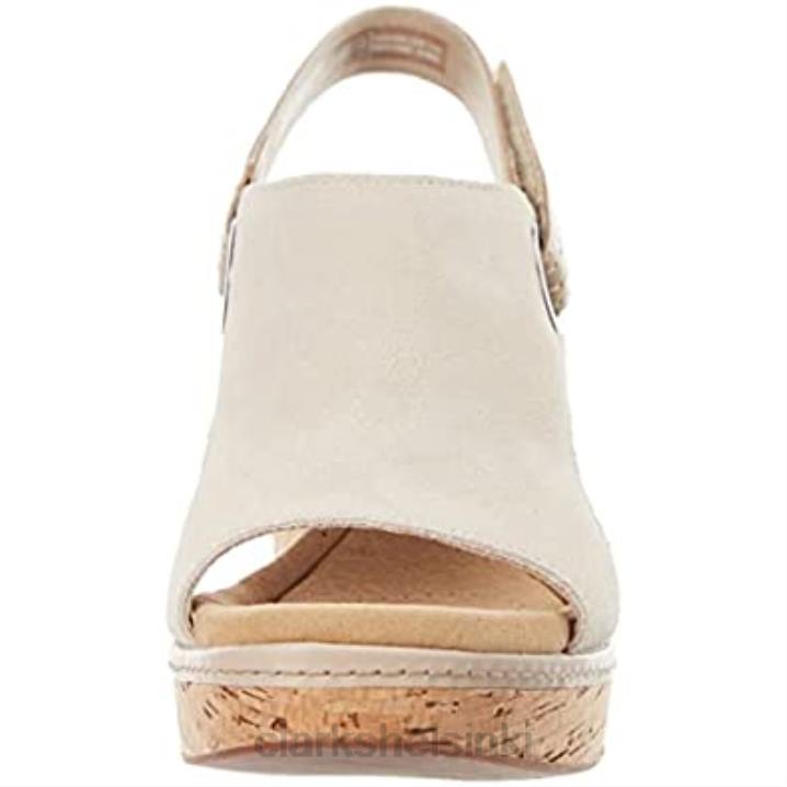 clarks naisten giselle merisandaalihiekkanahkaa Clarks naiset 2DHN2554 hiekka mokka