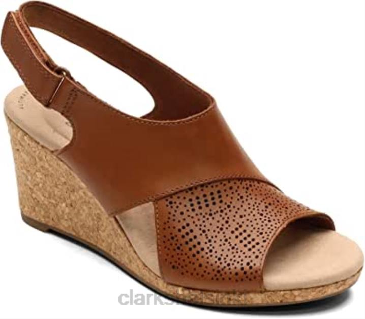 clarks naisten lafley joy sandaali ruskea 10,5 m Clarks naiset 2DHN1450