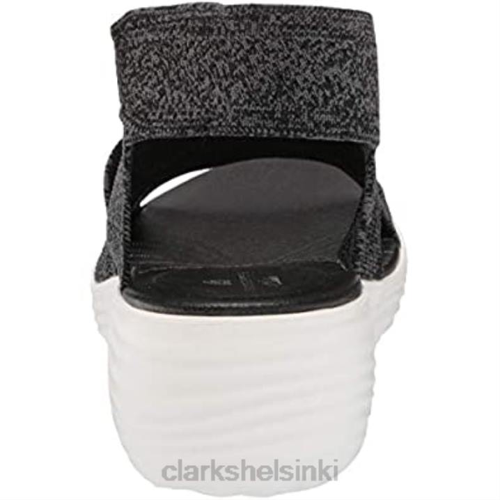 clarks naisten marsail sandaali musta neule Clarks naiset 2DHN2450 musta neule