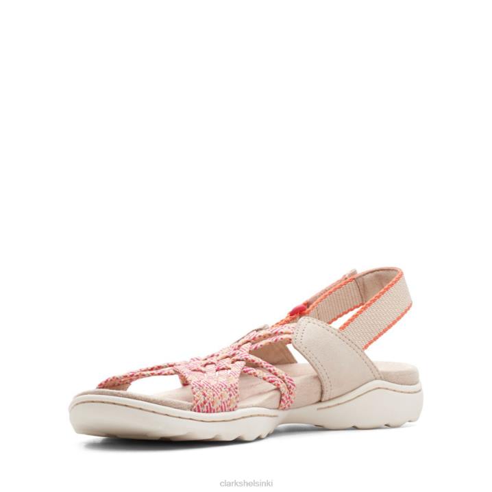 clarks sand combi amanda helppous Clarks naiset 2DHN3265 hiekka yhdistelmä