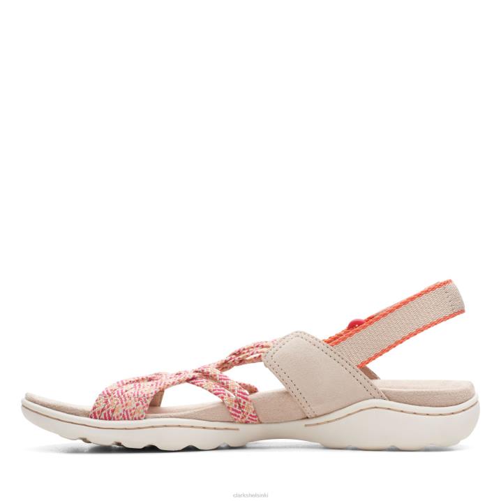 clarks sand combi amanda helppous Clarks naiset 2DHN3265 hiekka yhdistelmä