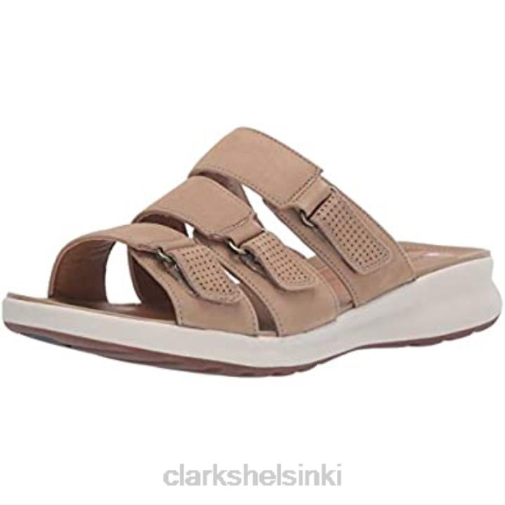 clarks sand nubuck naisten un adorn lane sandaalit Clarks naiset 2DHN2281 hiekka nubukki