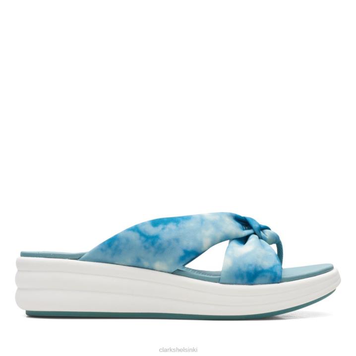 clarks taal combi drift ave taal combi Clarks naiset 2DHN6529 sinivihreä yhdistelmä