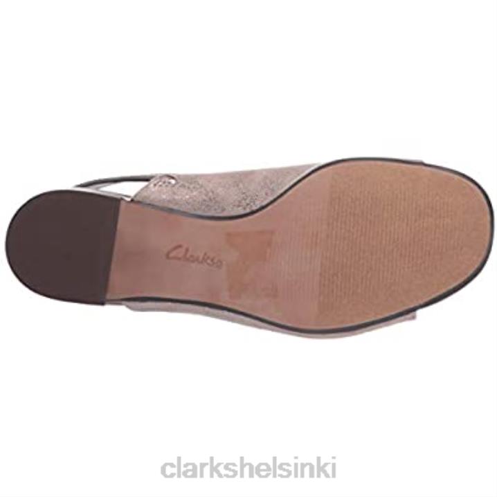 clarks tina tekstiili naisten elisa lyndsey korkokengät Clarks naiset 2DHN1233 tina tekstiiliä