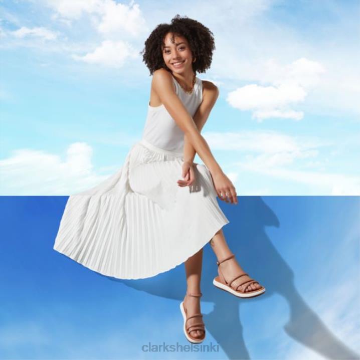 jemsa-tyylinen ruusunahkainen ruusunahkainen clarks Clarks naiset 2DHN5238 ruusun nahkaa