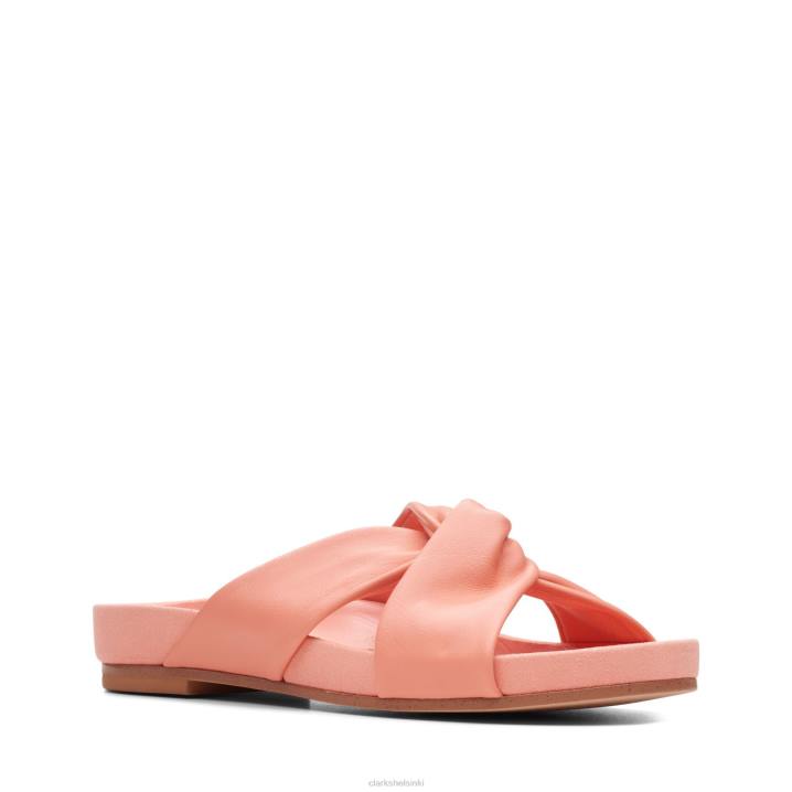 kevyt koralli clarks puhdasta twist Clarks naiset 2DHN3235 kevyt koralli