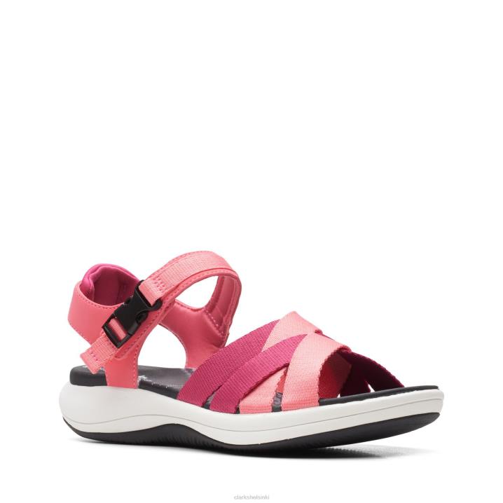 kirkkaat koralli mira tide clarks Clarks naiset 2DHN3196 kirkas koralli