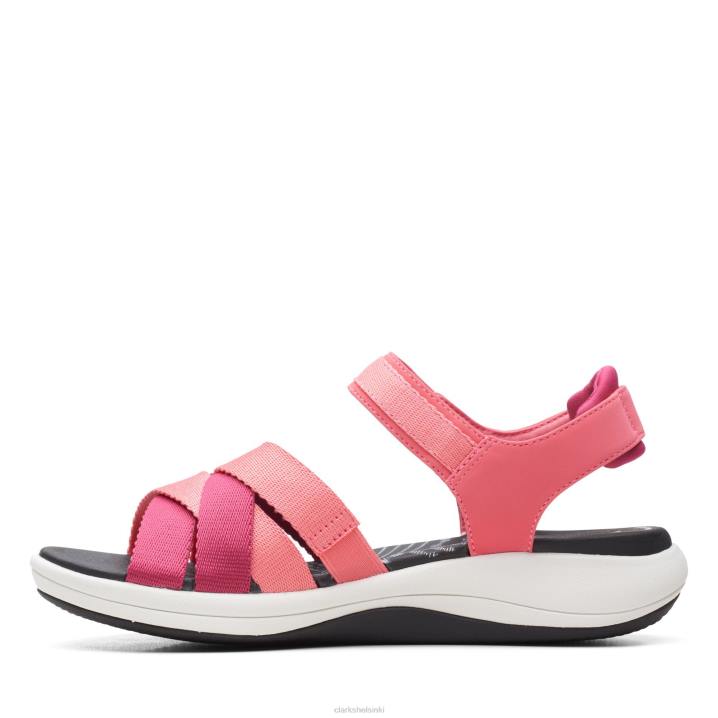 kirkkaat koralli mira tide clarks Clarks naiset 2DHN3196 kirkas koralli