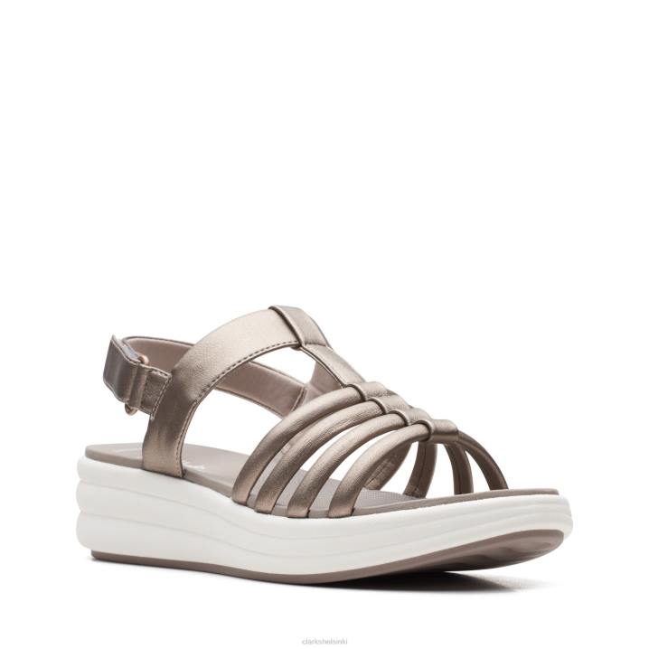 metalliset clarkit ajautuvat helposti Clarks naiset 2DHN3315 metallinen