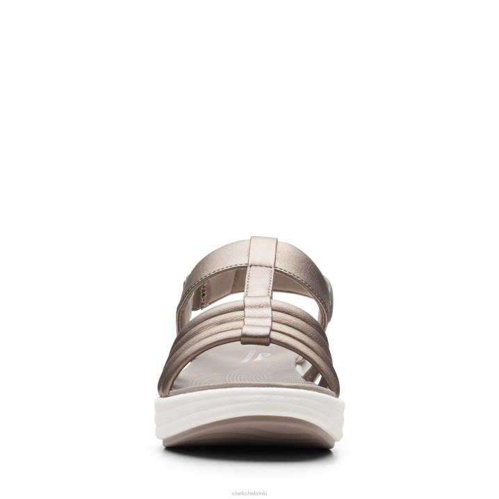 metalliset clarkit ajautuvat helposti Clarks naiset 2DHN3315 metallinen