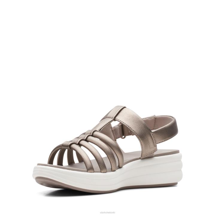 metalliset clarkit ajautuvat helposti Clarks naiset 2DHN3315 metallinen