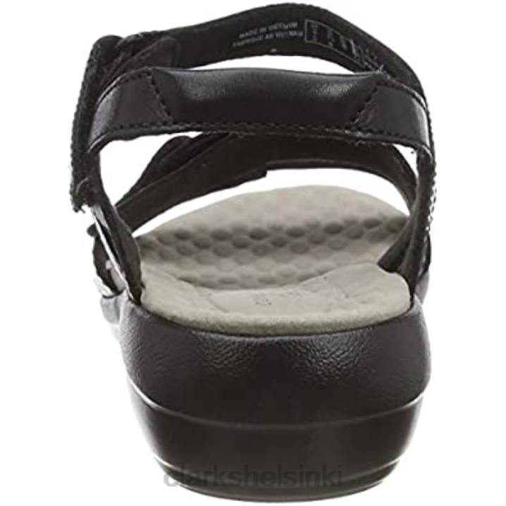 musta clarks naisten alexis shine sandaali Clarks naiset 2DHN1208 musta