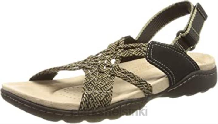 musta combi clarks naisten amanda ease sandaali Clarks naiset 2DHN1571 musta yhdistelmä