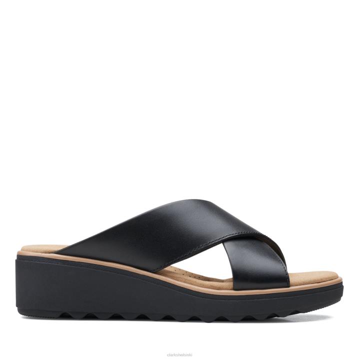 musta nahka clarks Jillian gem Clarks naiset 2DHN3416 musta nahka