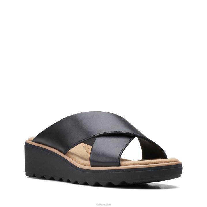 musta nahka clarks Jillian gem Clarks naiset 2DHN3416 musta nahka