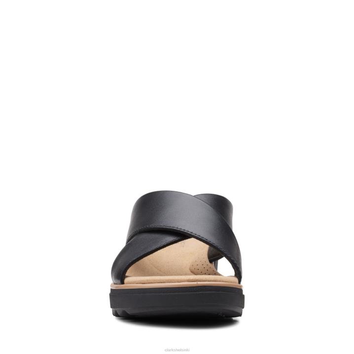 musta nahka clarks Jillian gem Clarks naiset 2DHN3416 musta nahka