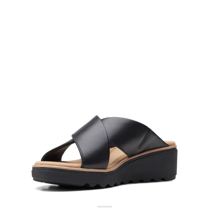 musta nahka clarks Jillian gem Clarks naiset 2DHN3416 musta nahka