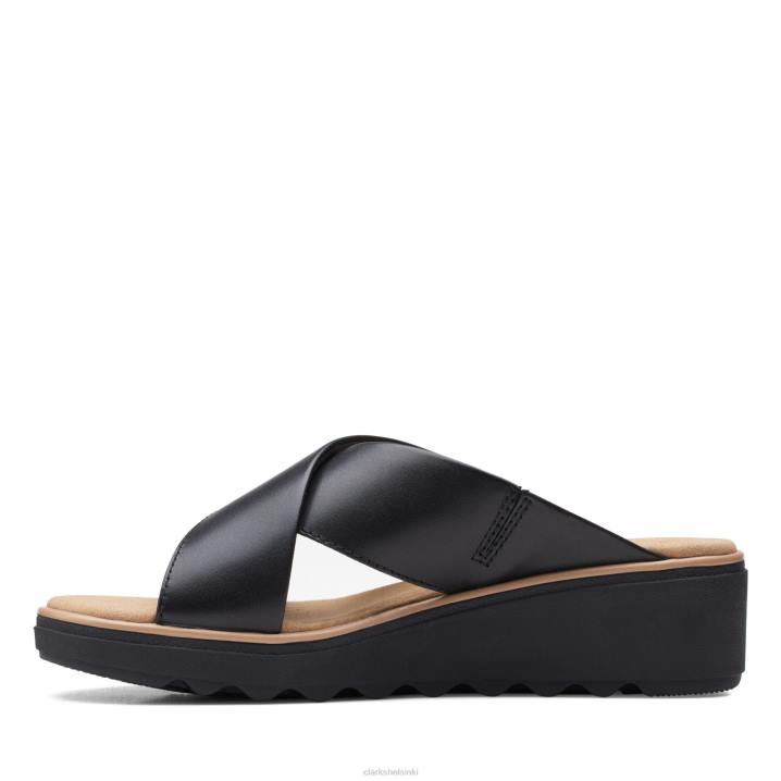 musta nahka clarks Jillian gem Clarks naiset 2DHN3416 musta nahka