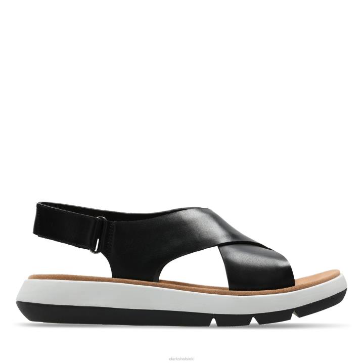 musta nahka clarks jemsa risti Clarks naiset 2DHN3243 musta nahka