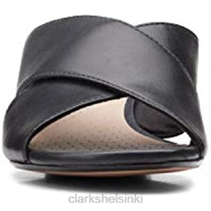 musta nahka naisten caroleigh erheeled sandaali clarks Clarks naiset 2DHN1052 musta nahka