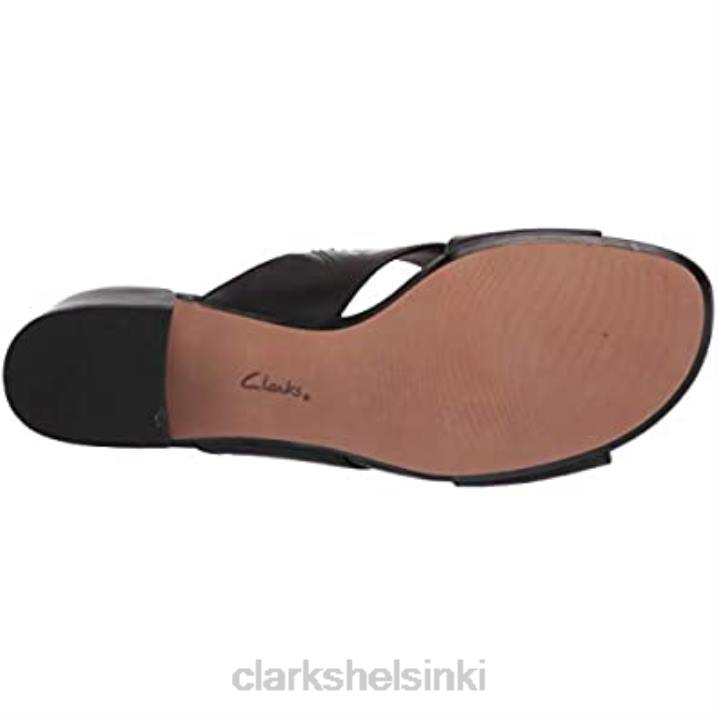 musta nahka naisten caroleigh erheeled sandaali clarks Clarks naiset 2DHN1052 musta nahka