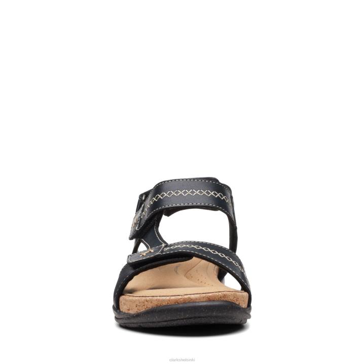 musta nahka roseville mae clarks Clarks naiset 2DHN3372 musta nahka