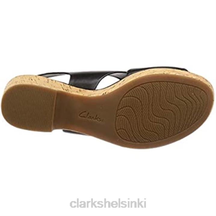 musta naisten 261413944 nilkkahihna sandaalit clarks Clarks naiset 2DHN2692